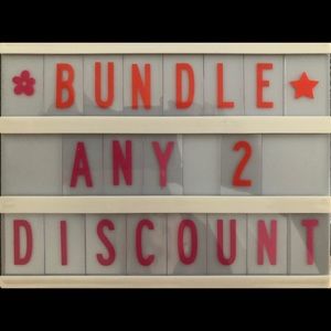 🌺10% off Any 2 Bundle Discount🌺